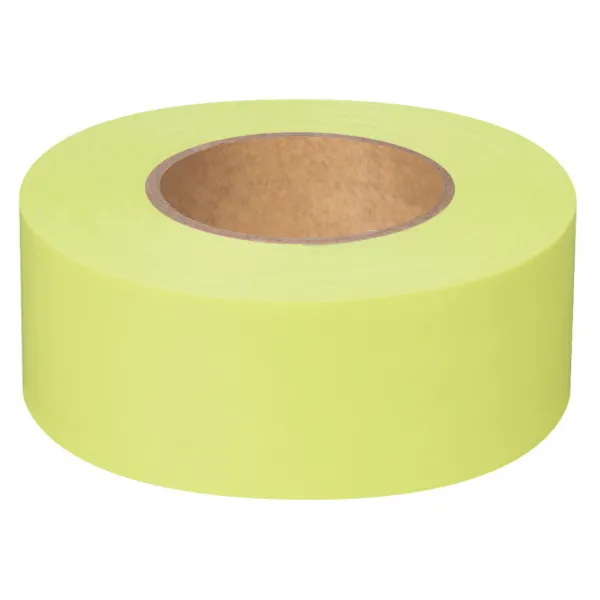 Flagging Tape - Arctic Grade Lime Green FLAG-A 1IN 10/SLV