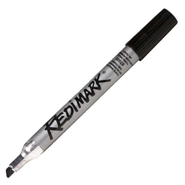 Marker - RediMark Chisel Tip Black 871 87170 12/BX