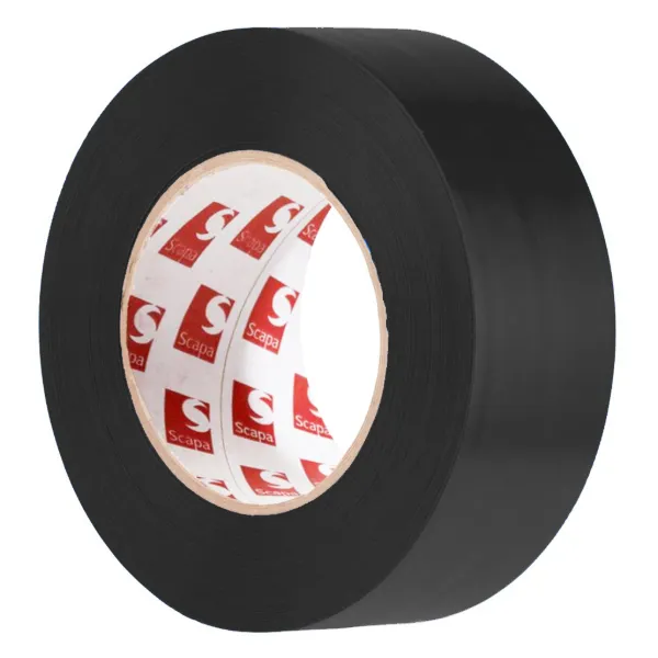 Polyethylene Tape Black 136 48MMx55M 9MIL 24/CS