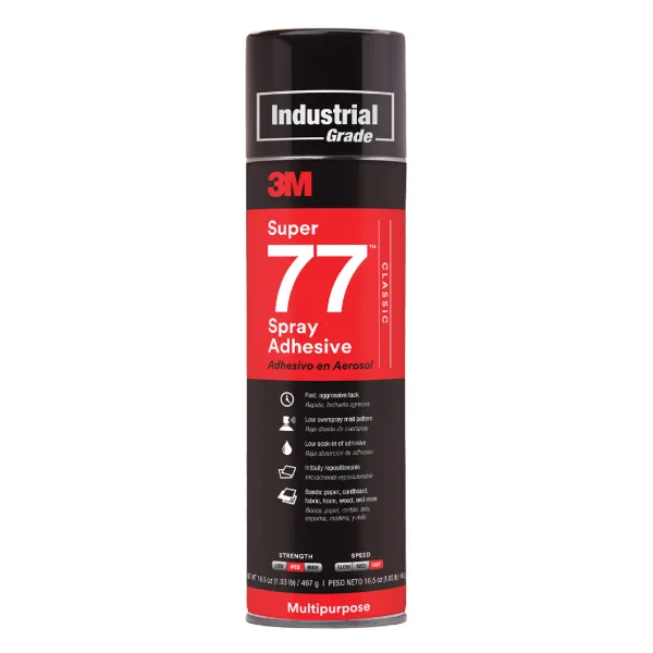 Spray Adhesive - Multi-Purpose Clear 77 467G CAN 12/CS
