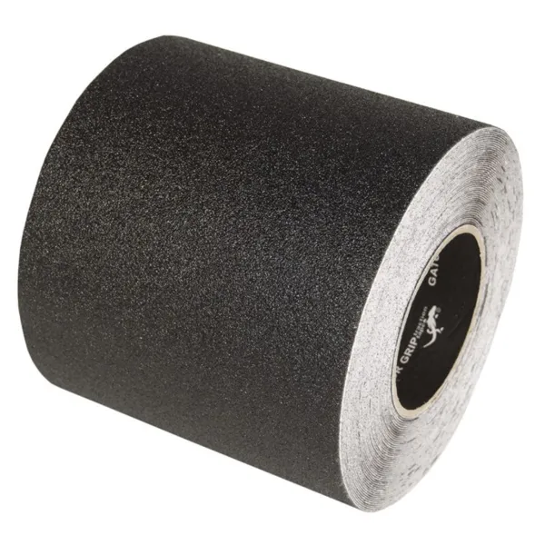 Safety Tape - Anti-Slip Grit Gator Grip® Black RE162 12INx60FT 1/CS