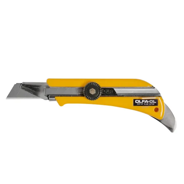 Utility Knife - Heavy Duty Extended Depth with Carpet Tuck Tool OL 18mm 6/BX