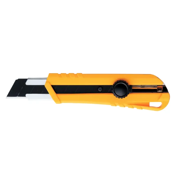 Utility Knife - Extra Heavy Duty Ratchet Lock Yellow H-12 6/BX