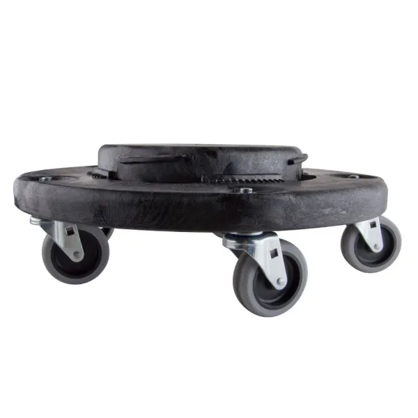 Garbage Can Dolly - Brute® Black FG264043BLA 1/CS
