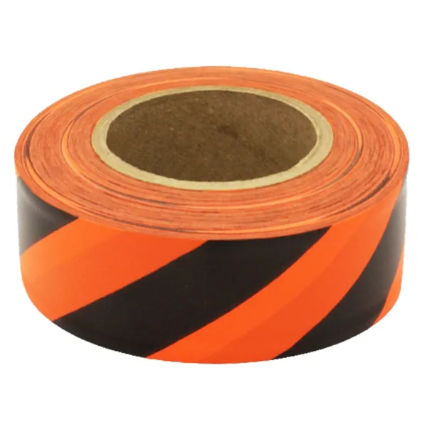 Flagging Tape - Arctic Grade Orange/Black FLAG-A 1IN 10/SLV