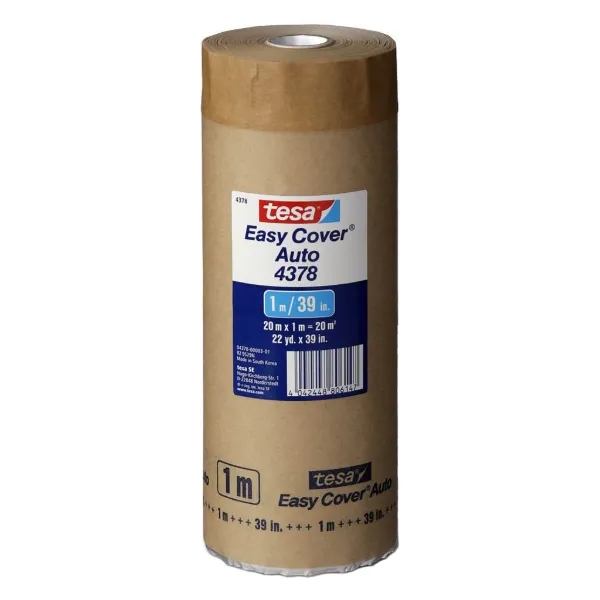 Masking Tape Automotive - Masking Film Transparent 4378 1Mx20M 6.6MIL 24/CS