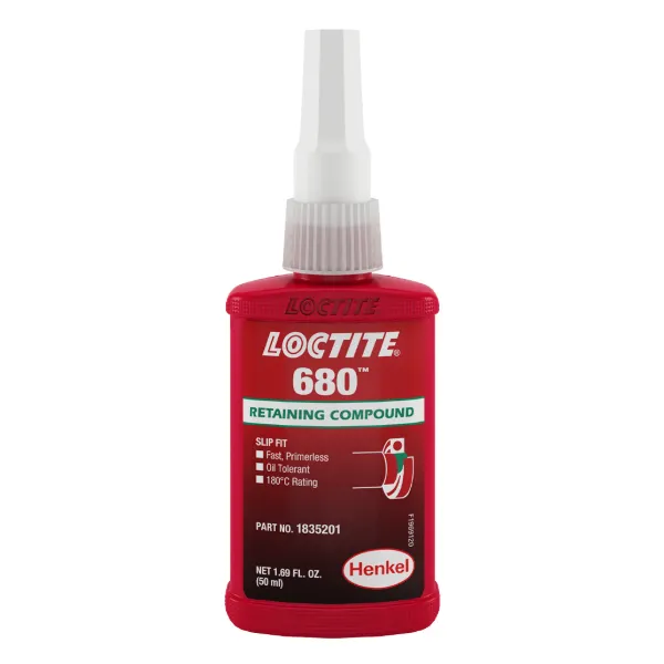 Retaining Compound - High Strength High Viscosity Green 680 50ML BOTTLE 10/CS