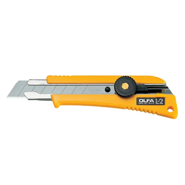 Utility Knife - Heavy Duty Classic with Rubber Inset L-2 18mm 1/EA 6/BX