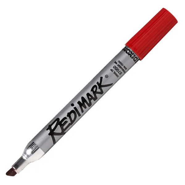 Marker - RediMark Chisel Tip Red 871 87110 12/BX