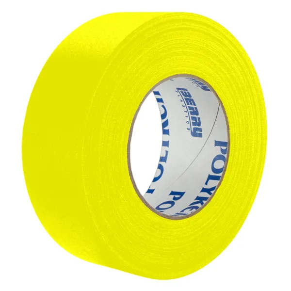 Cloth Tape - Gaffers Neon Yellow 510N 48MMx45M 11.5MIL 24/CS