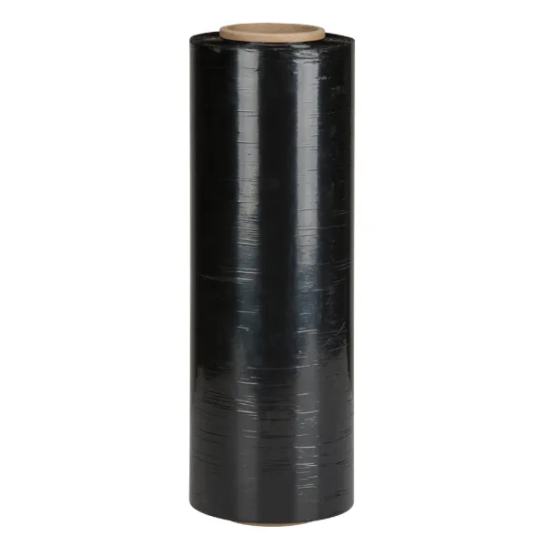 Stretch Film - Blown Black Opaque HWX1520BLK 15INx1500FT 80G 4/CS 192/SKID