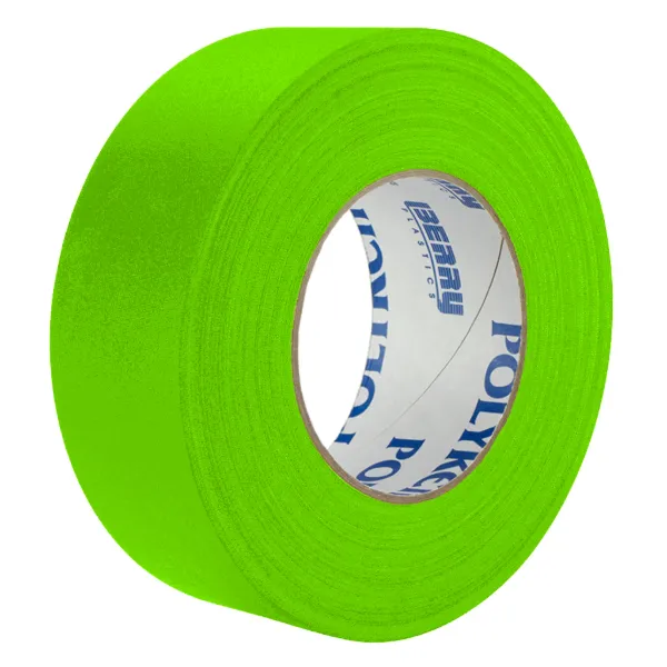 Cloth Tape - Gaffers Neon Green 510N 24MMx45M 11.5MIL 48/CS