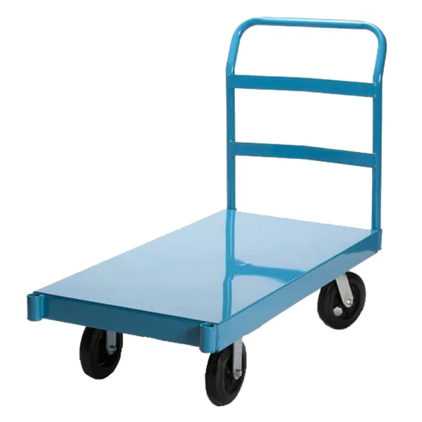Platform Truck - Heavy Duty Steel with 8IN Wheels Blue 890/S2448-8 24IN x 48IN 2400LB 1/CS
