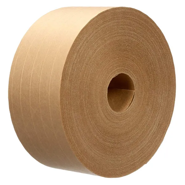Water Activated Paper Tape - Light Duty Reinforced Kraft 6145 72MMx137M 10/CS 6145/SKID