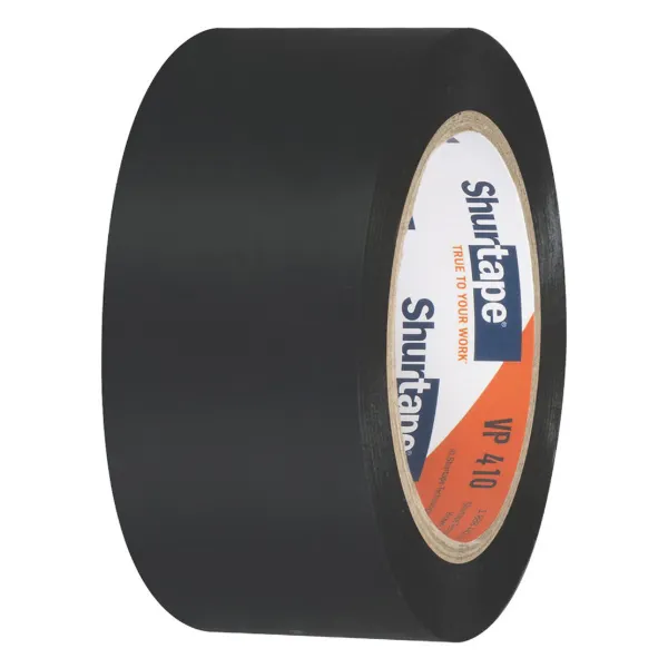 PVC Tape - Lane Marking Black VP410 48MMx33M 5.25MIL 24/CS