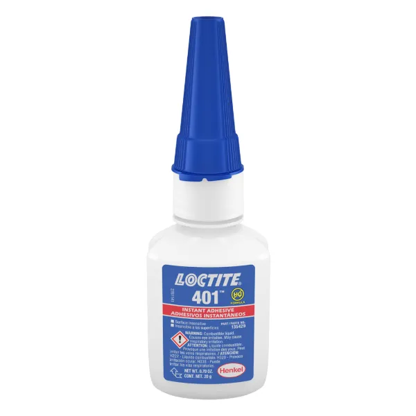 Instant Adhesive - Prism® Surface Insensitive Clear 401 20G BOTTLE 10/CS