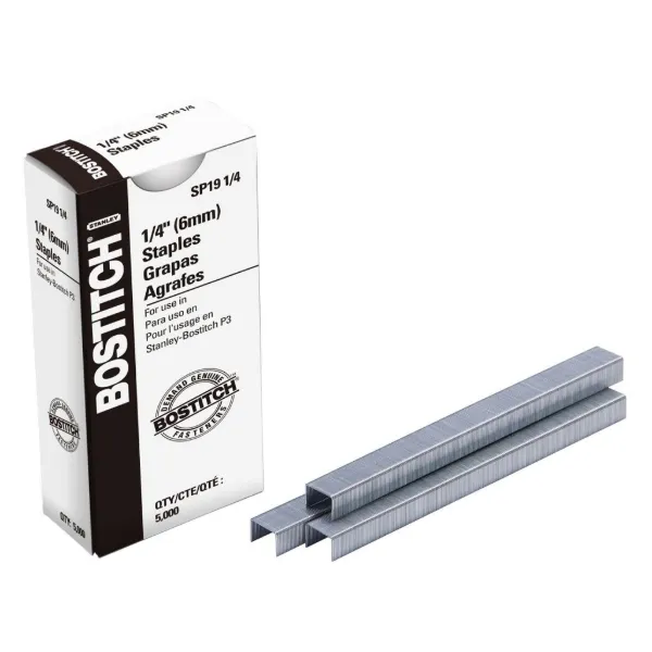 Staples - Standard Premium SP19 1/4IN 5000/BX