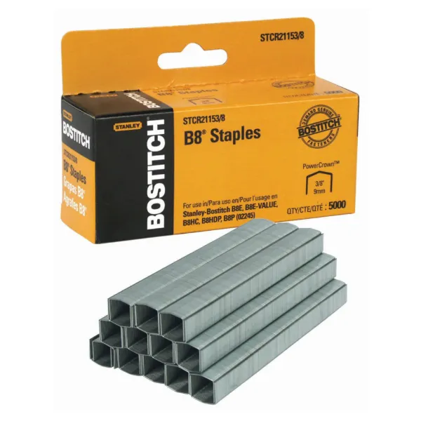 Staples - Premium B8 PowerCrown™ STCR2115 3/8IN 5000/BX
