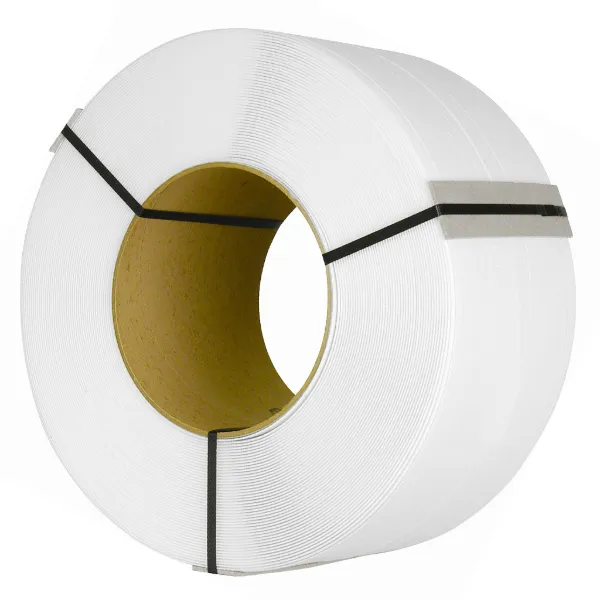 Strapping - Polypropylene White S3830-9 3/8INx12900FT 9IN Core 1/CS
