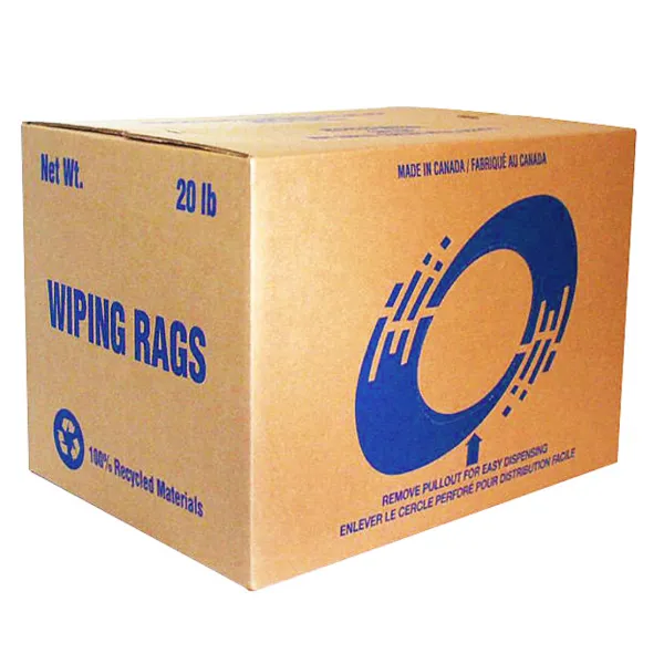 Wiping Rags - #1 Ganzie White RD415-C20 20LB BOX