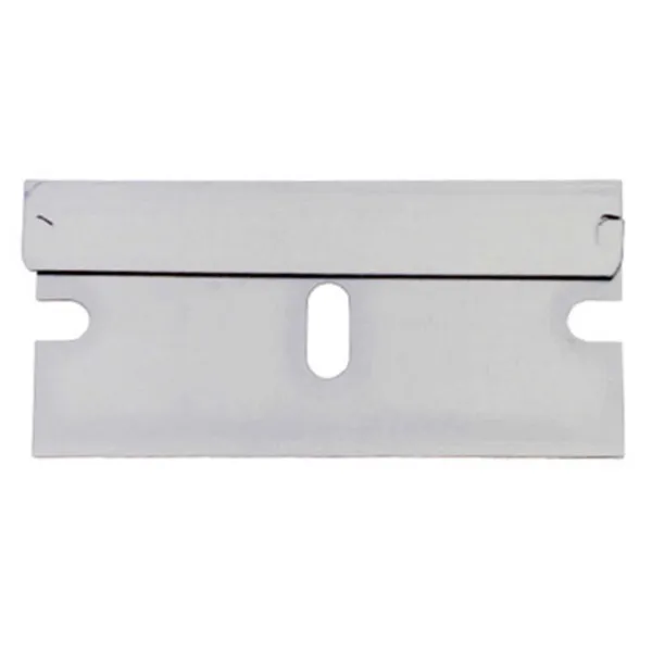 Scraper Blade - Razor Heavy Duty Single Edge Silver 1212 0.012IN 100/PK