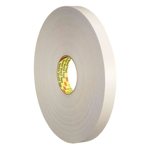 Foam Tape - Polyethylene D/C White 4492 12MMx65M 32MIL 18/CS
