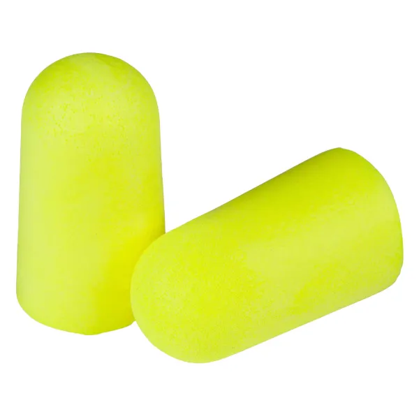 Ear Plugs - Uncorded E-A-Rsoft™ Neon Yellow 391-1004 500/BOTTLE 2000/CS