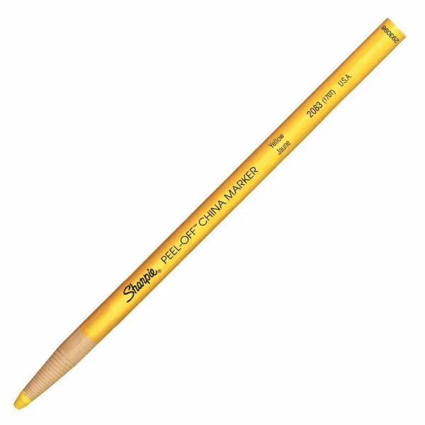 Marker - Peel Off China Yellow 02083 12/BX
