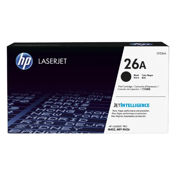 Toner Cartridge Black HP26A 3100 PAGE