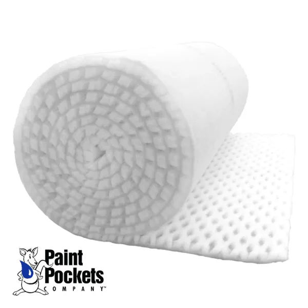 Paint Pockets® Overspray Arrestor Blanket PP-024-050-001 24IN x 50FT 1/EA