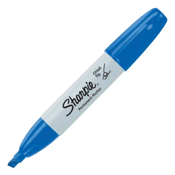 Marker - Chisel Tip Blue 38203 12/BX
