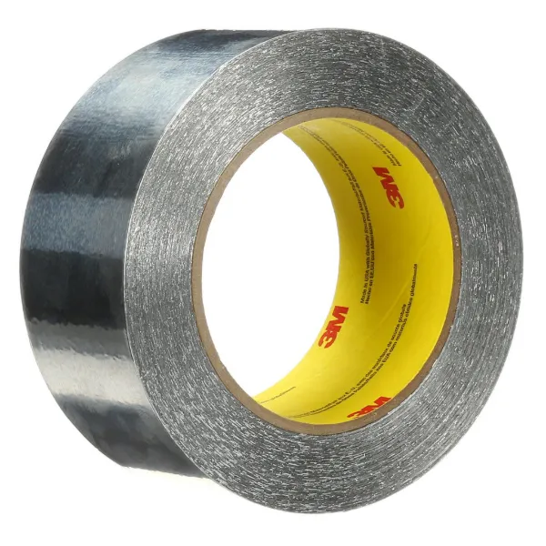 Foil Tape - Aluminum No Liner Silver 425 12MMx55M 4.6MIL 72/CS