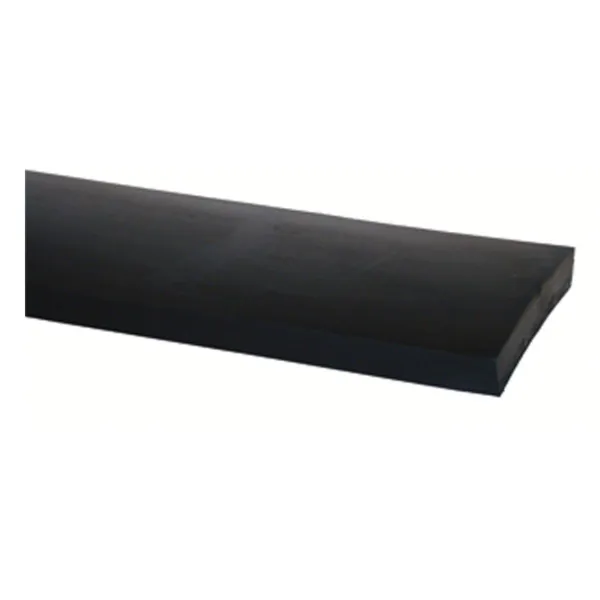 Rubber Sheet - Black SBRI60 4IN x 20FT 1/8IN