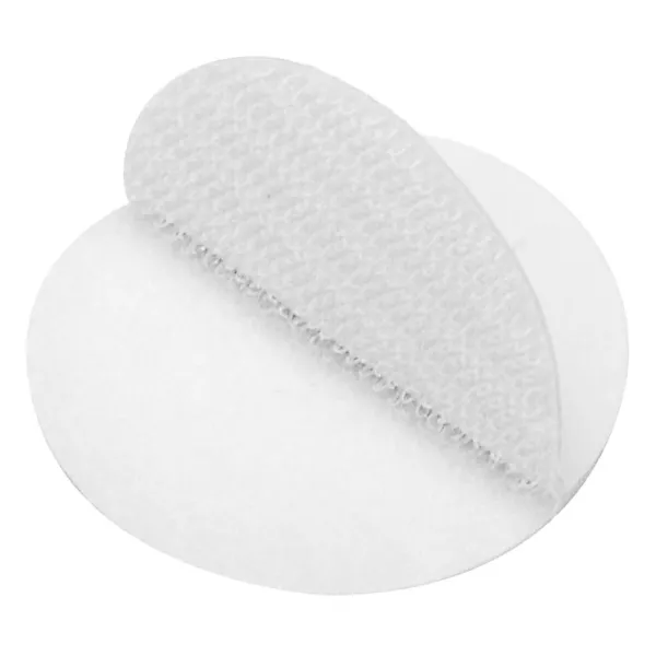 Hook Fastener - Self Adhesive Coins White C1-18MMSAH 39MM 1500/RL