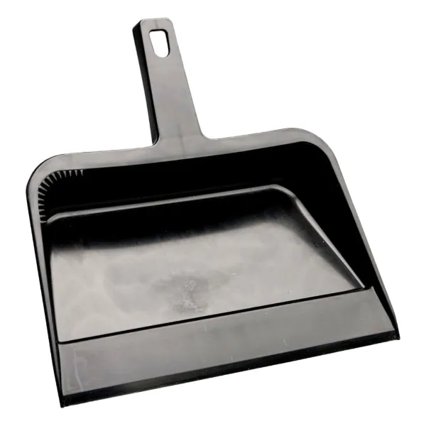 Dust Pan - Plastic Black DP-H614 12IN 1/CS