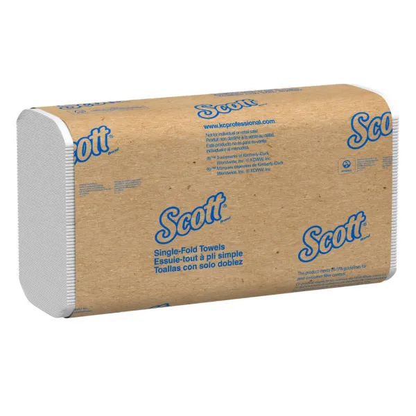 Paper Towel - Essential Single Fold White 01700 9.3IN x 10.5IN 250 SHEETS/PK 16/CS