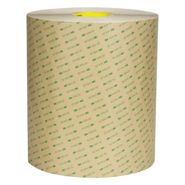 Polyester Tape - Acrylic High Strength with 300LSE Adhesive D/C Clear 93020LE 24MMx55M 8MIL 24/CS