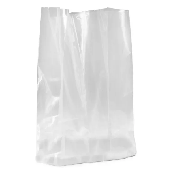 Poly Pound Bags - Food Grade Clear 44034 14" x 22" 2.5 mil 15 lb 500/CS