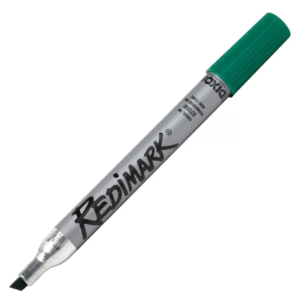 Marker - RediMark Chisel Tip Green 871 87140 12/BX