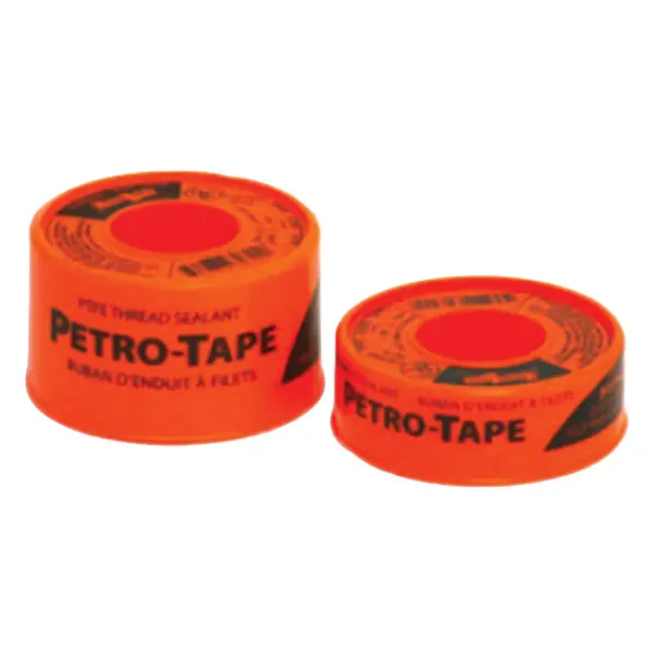 PTFE Jet Lube Petro-Tape Heavy Duty Seal Tape White 0.5IN x 540IN 3MIL