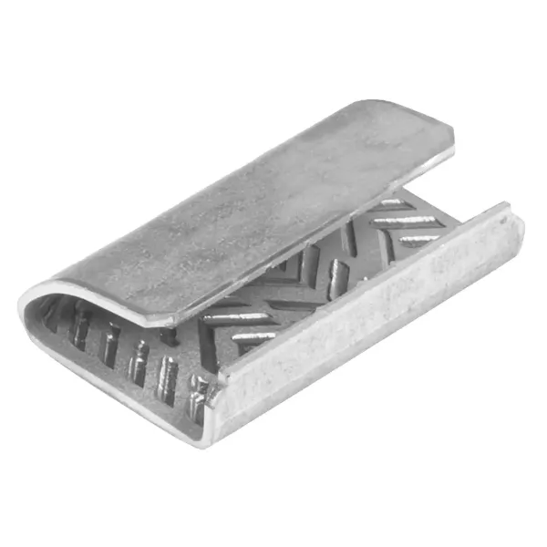 Seals - Open Serrated for Polyester Strapping 5-404-TC 5/8IN 1000/BX
