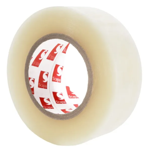 Polyethylene Tape Clear 136 144MMx55M 9MIL 8/CS